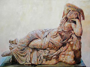 Sleeping Ariadne II 108x140cm 2013